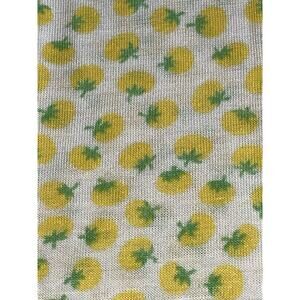 Vintage Queen Casuals Sleeveless Tank Top Shirt Size Small S Yellow Tomatoes